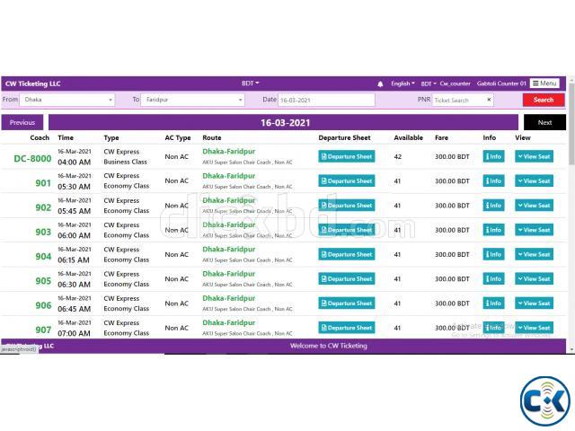 Bus Ticket Booking System Online Transport Booking Softwar large image 2