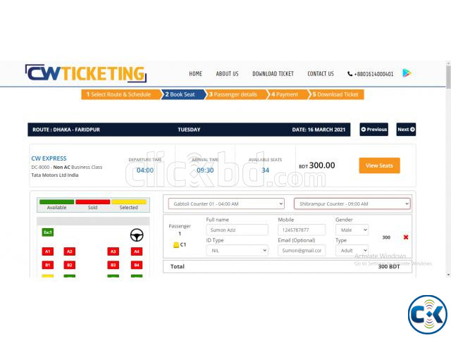 Bus Ticket Booking System Online Transport Booking Softwar large image 4