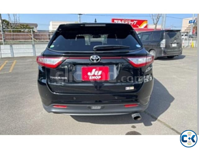 TOYOTA HARRIER 2017 BLACK - ADVANCED PREMIUM large image 2