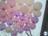 Helium gas balloon