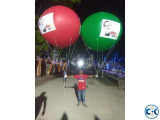 Advertising Helium gas balloon in bd