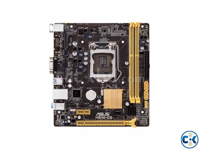 ASUS Genuine H81M-CS 4th Gen Intel Motherboard large image 0