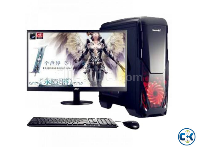 Gamer i5 HDD500GB 4GB NEW 20 LED Monitor large image 1