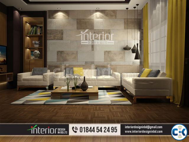 Turn your living room into a masterpiece by interior design large image 2