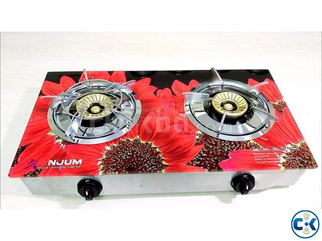 Anjum gas stove sunflower large image 0