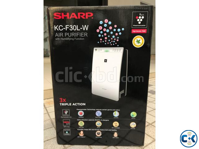 Sharp Air Purifier And Humidifier KC-F30LW large image 0