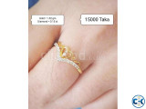 Diamond with gold Ring 50 off