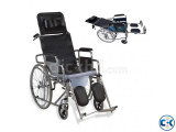 Sleeping System Commode Wheelchair Wheelchair with Commode