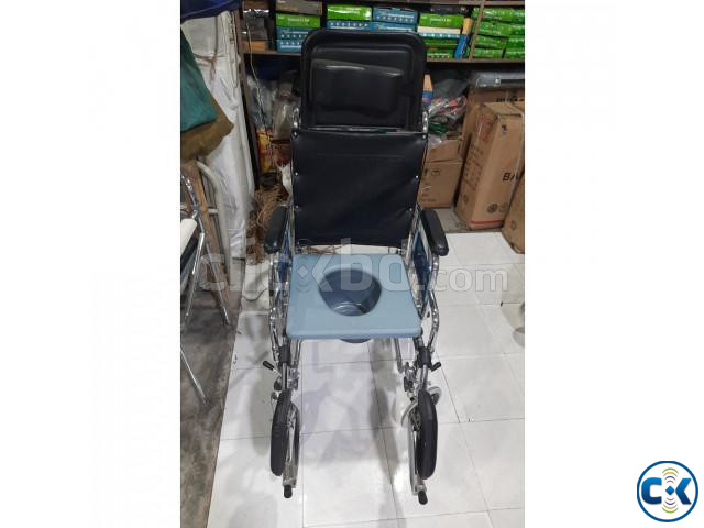 Sleeping System Commode Wheelchair Wheelchair with Commode large image 1