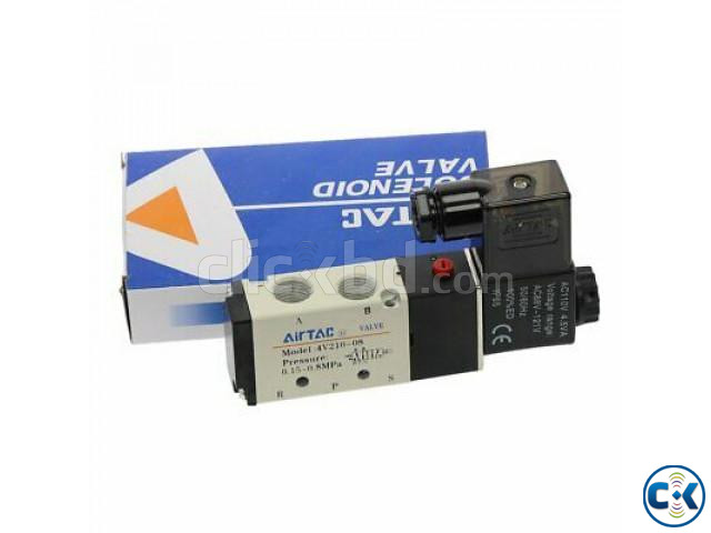 Pneumatic solenoid valve DC 12V large image 0