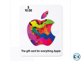 10 USD Apple Gift Card-US Region