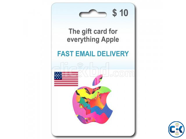 10 USD Apple Gift Card-US Region large image 2