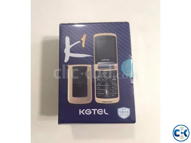 Kgtel K1 Dual Sim Slim Folding Phone With Warranty large image 1