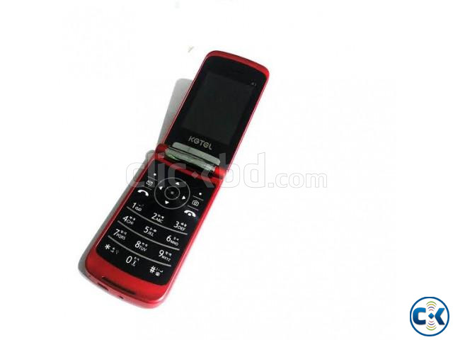 Kgtel K1 Dual Sim Slim Folding Phone With Warranty large image 2