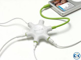 Belkin RockStar 5-Jack 3.5 mm Audio Headphone Splitter