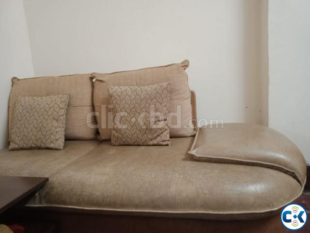 Hatil Corner Sofa and Tea Table large image 0