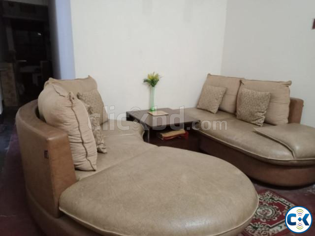 Hatil Corner Sofa and Tea Table large image 3