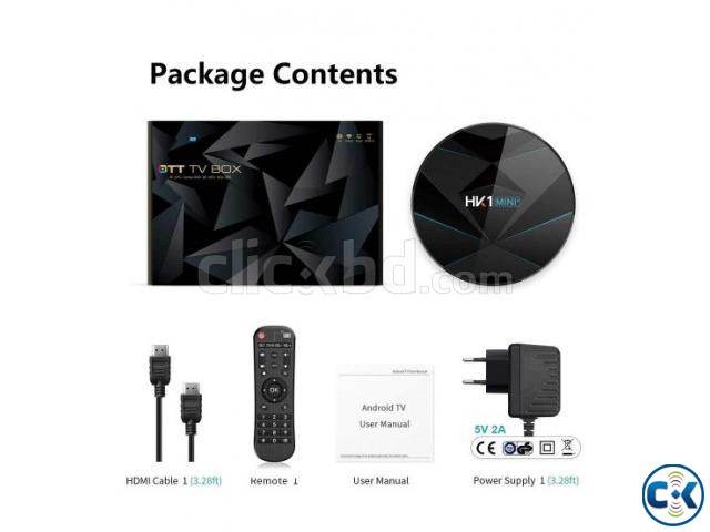 HK1 Mini Plus Android TV Box 4GB 64GB Android 9.0 HD 4K 5G W large image 2