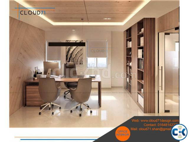 Modern Office Interior Design in Bangladesh large image 4