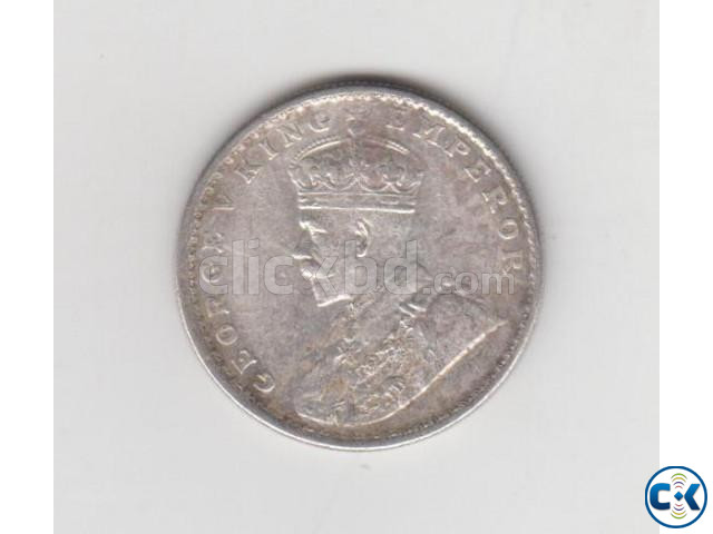 1913 British India 1 Rupee Coin large image 1