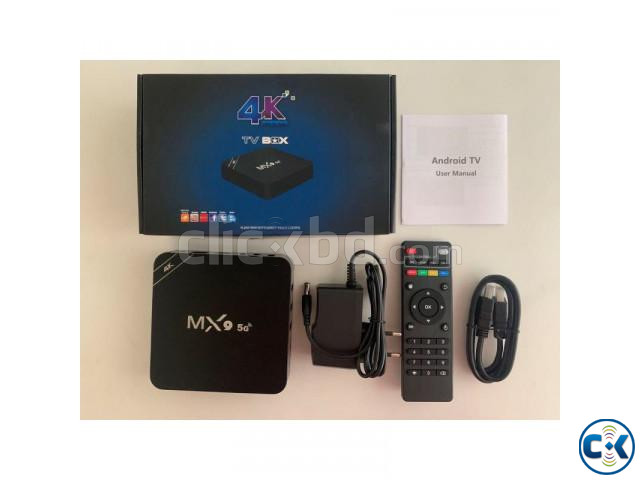 MX9 Android TV Box 5G WIFI 4 16GB Quad Core large image 0