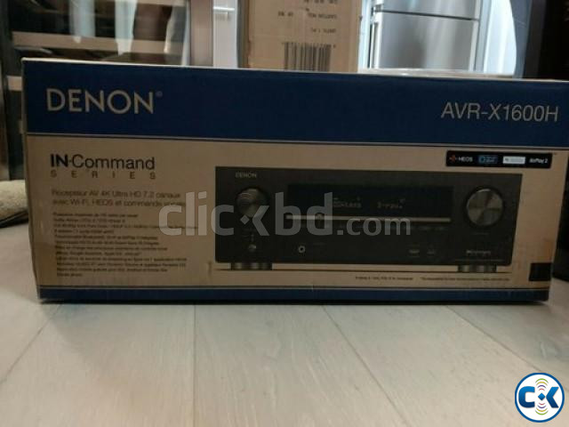 Denon AVR-X1600H 7.2-Channel Network A V Receiver large image 1