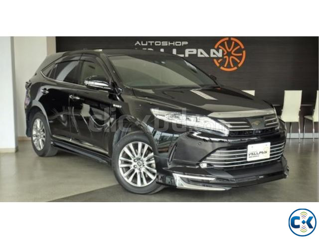 TOYOTA HARRIER 2017 BLACK - ADVANCED PREMIUM large image 0