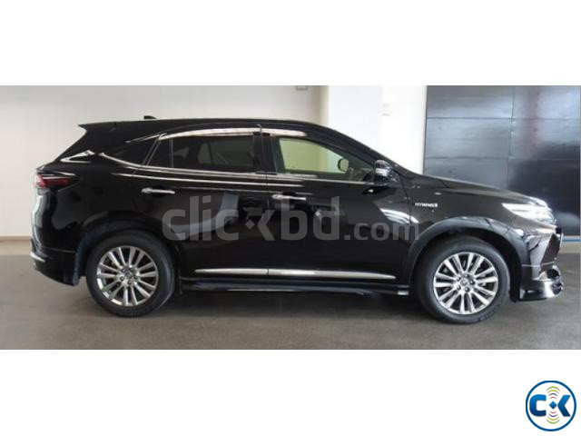 TOYOTA HARRIER 2017 BLACK - ADVANCED PREMIUM large image 2