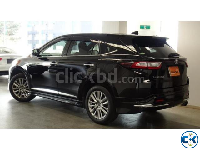 TOYOTA HARRIER 2017 BLACK - ADVANCED PREMIUM large image 4