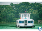 Solar powered electric ferry and boat