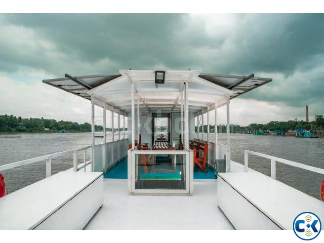 Solar powered electric ferry and boat large image 3
