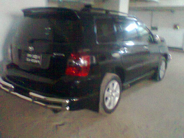 TOYOTA KLUGER 2002 2004 BLACK CNG 2400 CC large image 1