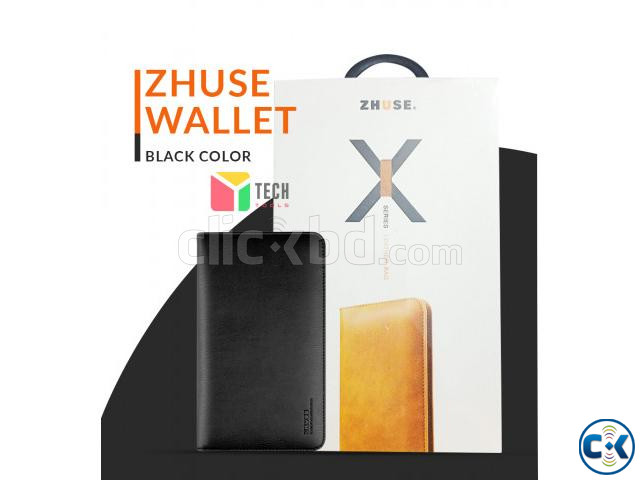 Zhuse X Series Leather Wallet Bag for Mobile Card Holder large image 0