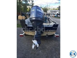 Used Yamaha 75HP 4-Stroke Outboard Motor Engine