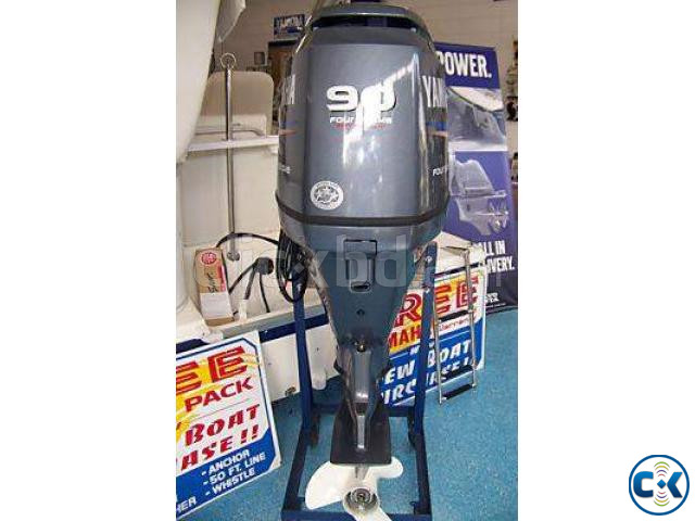 Used Suzuki 90HP 4-Stroke Outboard Motor Engine large image 0