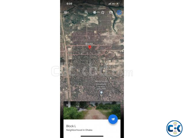 3 katha block L ready plot for sale Bashundhara R A 170FT large image 2