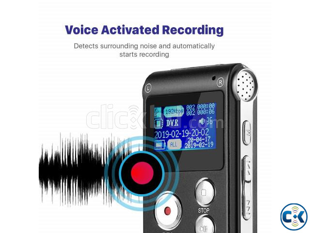 8GB Professional Audio voice Recorder large image 1