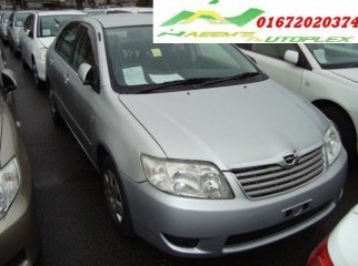 2005 Corolla X 1.5L Silver CD Alloy -On Cash Sale