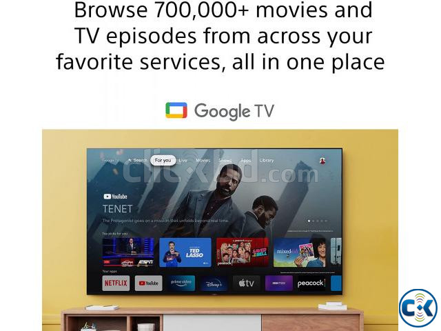 Sony X90J 75 Bravia XR Full Array 4K Google TV 2021 large image 0