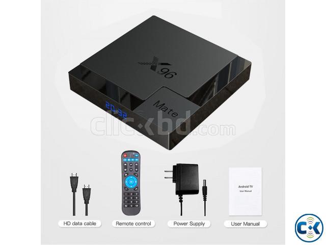 X96 Mate Android TV Box 4GB 64GB Android 10.0 HD 4K 5G WIFI large image 1