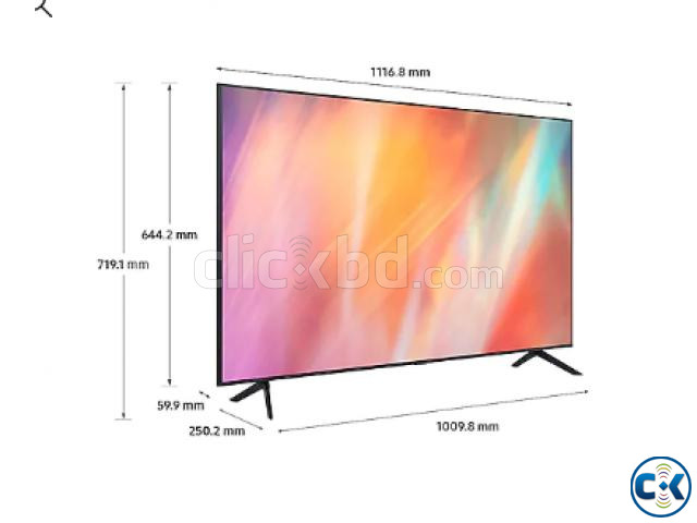 SAMSUNG 50AU7700 4K HDR Smart Voice Search TV large image 1