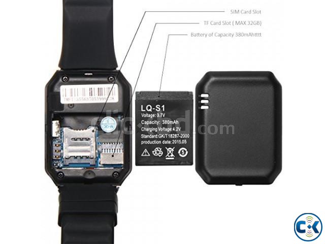 BD06 Smart Watch With Camera Touch Screen Support SIM TF Car large image 2