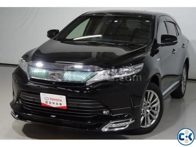 TOYOTA HARRIER 2017 BLACK - ADVANCED PREMIUM large image 0