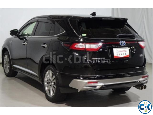 TOYOTA HARRIER 2017 BLACK - ADVANCED PREMIUM large image 1