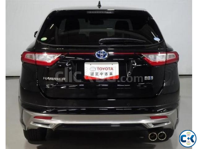 TOYOTA HARRIER 2017 BLACK - ADVANCED PREMIUM large image 3