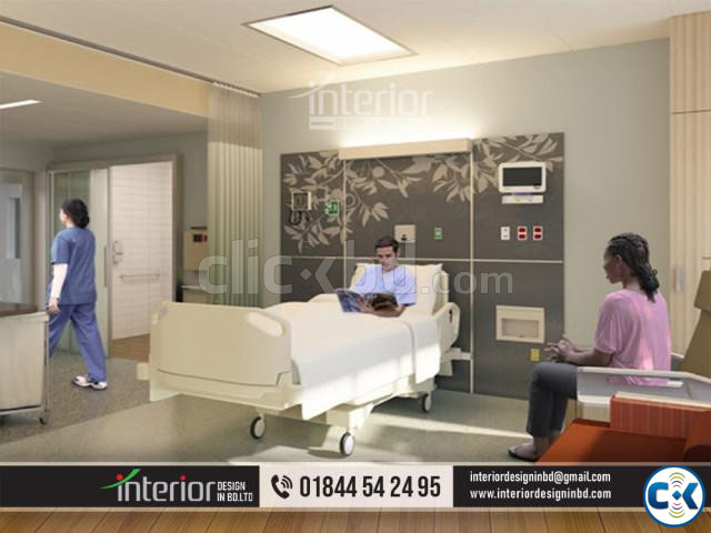 The Hospital Interior Design plans including shading large image 1