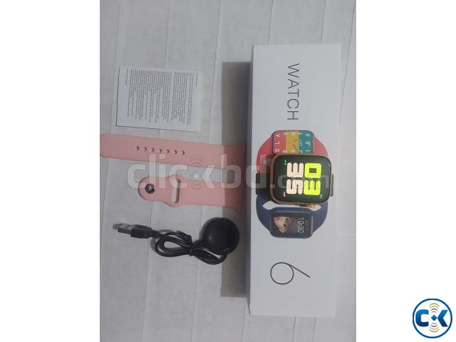 T500 Plus Pro Smartwatch Waterproof Series 6 Full Touch Dis large image 1