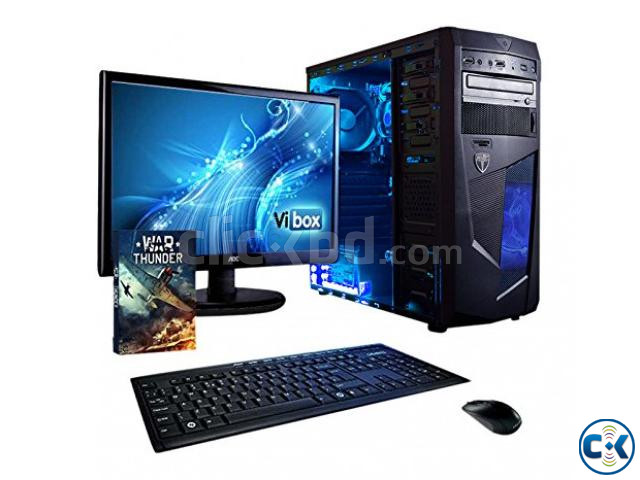 Gmar core i3 HDD 500GB SSD 120GB 8GB AGP With 20 LED MONIT large image 1