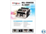 KINGTON AL 6600T Money Counting Machine with Fake note detec