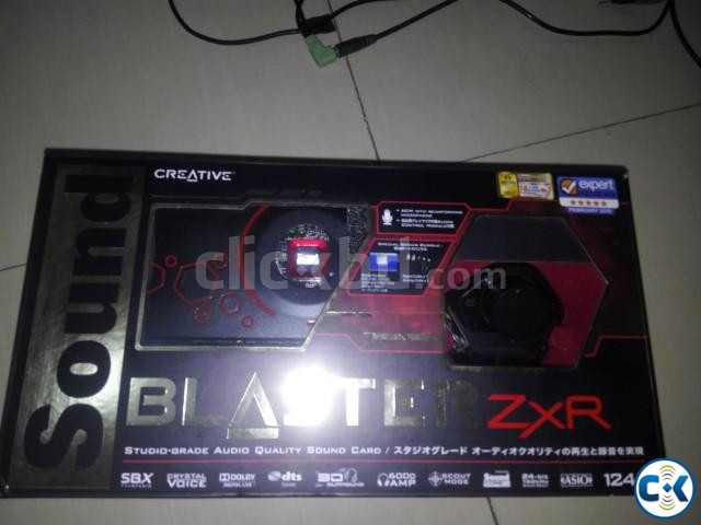 Creative Sound Blaster ZXR Flagship Sound Card large image 0